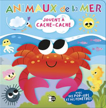 Animaux de la mer jouent à cache-cache