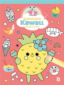 Kawaii bloc a colorier delices a gogo