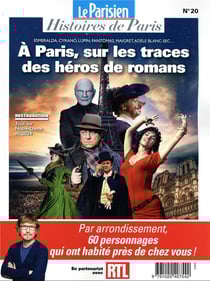 Le paris des héros de romans : sur les pas de lorànt deutsch