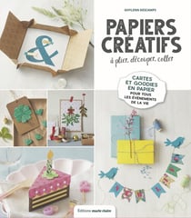 Papier créatif à plier colorier, découper