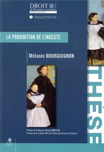 LA PROHIBITION DE L INCESTE