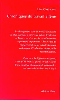 Chroniques du travail aliéné