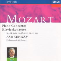 Mozart: Piano Concertos Nos. 2, 16 & 17