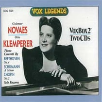 Novaes Guiomar, Piano