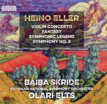 Concerto pour violon, fantaisie, symphonic legend, symphonie n°2