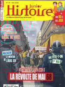 Histoire Junior N°74 Mai 68 - mai 2018