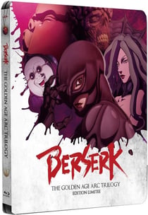 Berserk - The Golden Age Trilogy : Film 1 : L'oeuf du Roi Conquérant + Film 2 : La bataille de Doldrey + Film 3 : L'Avent