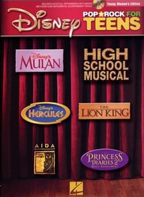 Disney pop rock for teens young women - piano, chant, guitare