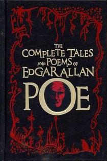 COMPLETE TALES AND POEMS OF EDGAR ALLAN POE - LEATHER BOUND HARDBACKS