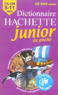 Dictionnaire Hachette junior de poche - CE/CM - 8/11 ans