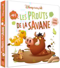 Disney Baby : Les prouts de la savane : livre sonore