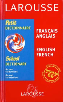 Petit dictionnaire francais-anglais et anglais-français