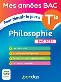 Mes années bac : philosophie - terminale - bac 2024 (édition 2023)