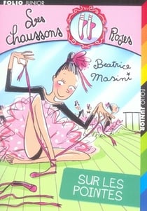 Les chaussons roses - sur les pointes