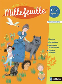 Le nouveau Millefeuille : français - CE2 - livre de l'élève (édition 2017)
