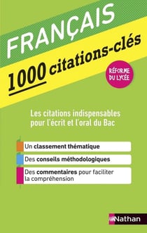 1000 citations clés - français (édition 2019)