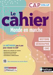 Histoire, géographie, EMC : monde en marche - CAP - cahier de l'élève (édition 2023)