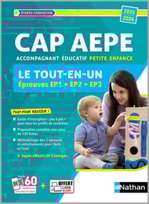 CAP AEPE - Le tout-en-un - Épreuves EP1, EP2, EP3 (édition 2025/2026)