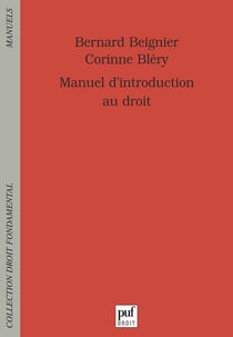 Manuel d'introduction au droit : Première année de licence. Premier semestre