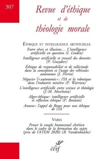 Revue d'éthique et de théologie morale n.307