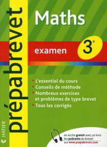 Prepabrevet examens - mathématiques - 3ème