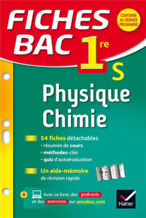 Fiches bac - physique-chimie - 1ère s