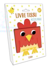 Livre tissu bebe petite poule