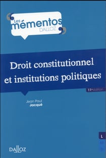 Droit Constitutionnel Et Institutions Politiques