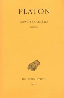 Phèdre oeuvres complètes Tome 4 - 3e partie