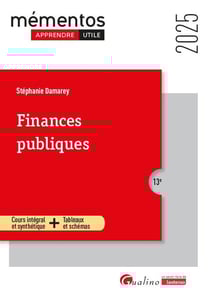 Finances publiques : Cours intégral et synthétique + Tableaux et schémas (édition 2025)