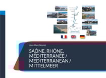Saone, rhone, mediterranee / mediterranean / mittelmeer - illustrations, couleur