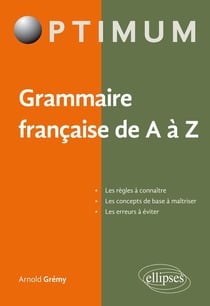 Grammaire francaise de A à Z