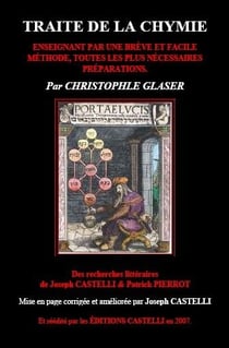 Traité de la chymie de glaser