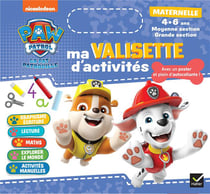 Ma valisette d'activités maternelle : La Pat'patrouille - MS et GS