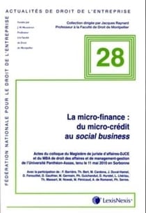 La micro-finance : du micro-crédit au social business