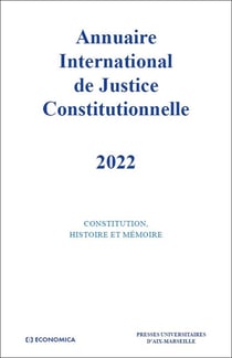 Annuaire international de justice constitutionnelle 2022 : Volume XXXVIII