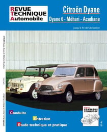 Citroen dyane - dyane 6, mehari, acadiane
