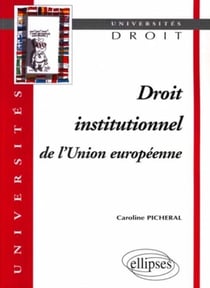 Droit institutionnel de l'union européenne