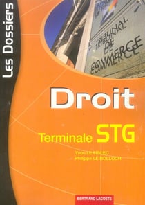 Dossiers droit terminale stg