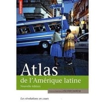 Atlas de l'amerique latine - illustrations, couleur
