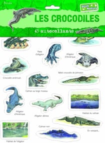 Les crocodiles - 65 autocollants