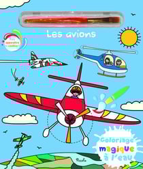 Coloriages magiques à l'eau : Les avions