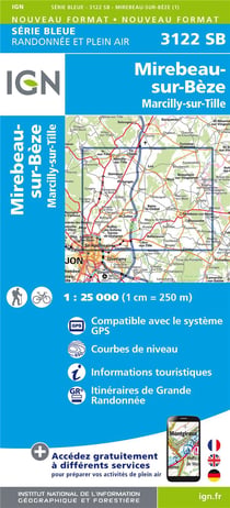3122Sb Mirebeau-Sur-Beze/Marcilly-Sur-Tille