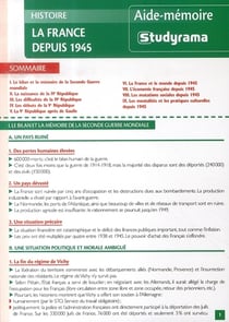 La france depuis 1945