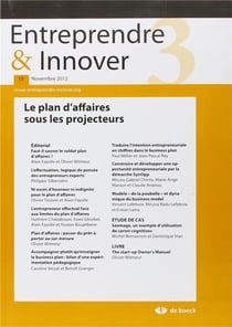 Entreprendre & innover n.15 : le plan d'affaires sous les projecteurs