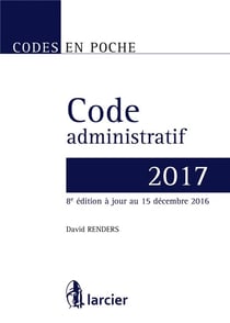 CODE ADMINISTRATIF 2017