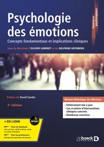 Psychologie des émotions : cognition, personnalité et santé