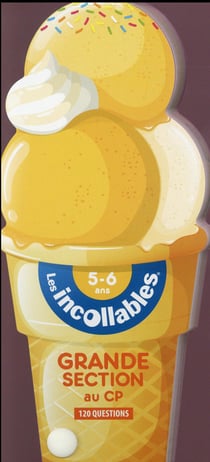 Les incollables - glace - grande section à cp