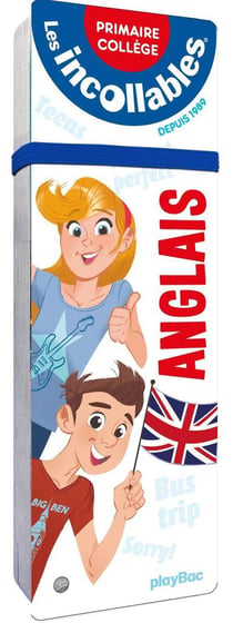 Les incollables - Éventail essentiel - Anglais 7/12 ans