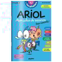 Les incollables : Ariol - Mon cahier de vacances - Du CP au CE1